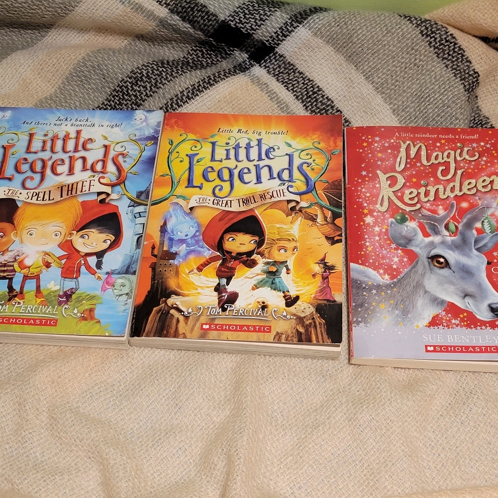 3 kid chapter books (2nd - 3rd grade)